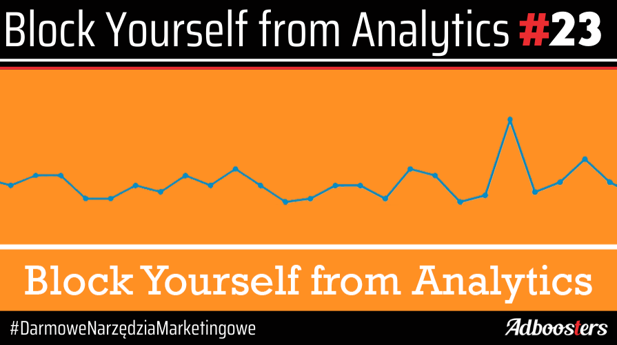 Block YourSelf From Analytics